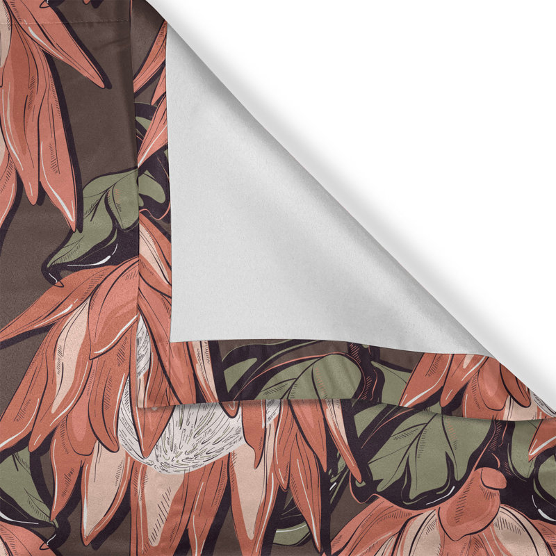Semi Sheer Curtain Pair