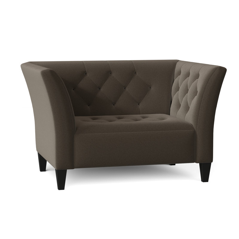 Carruth Upholstered Armchair, Gypsy Vintage Performance Microfiber