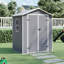PP Plastic Tool Shed – Grey