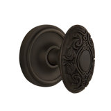 Classic Rosette with Victorian Door Knob
