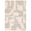 Vibe by Union Rustic Loehrke Powerloomed Abstract Tan/Taupe Area Rug-580285912