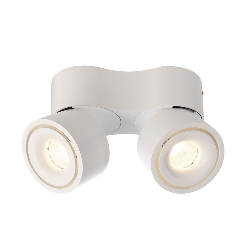 Aluminium LED Spotlight, 9.1cm H x 16cm W x 7.5cm D