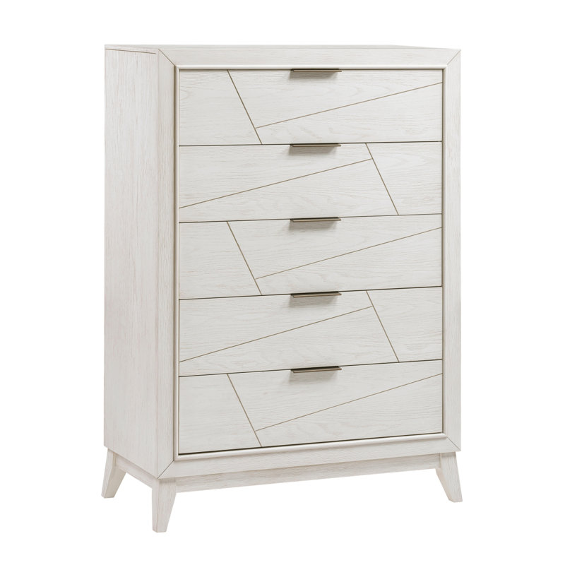 Commode blanche moderne moderne, commode blanche
