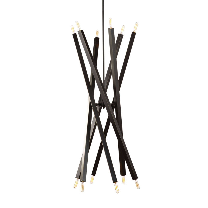 Viper Chandelier, Oil Rubbed Bronze