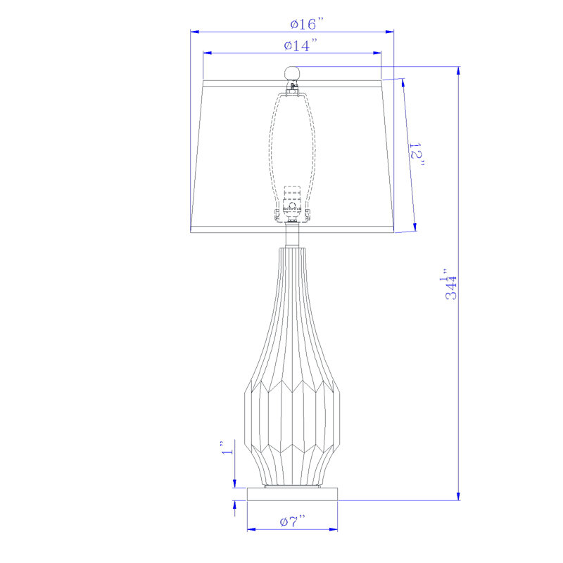 Lampe de table Breac