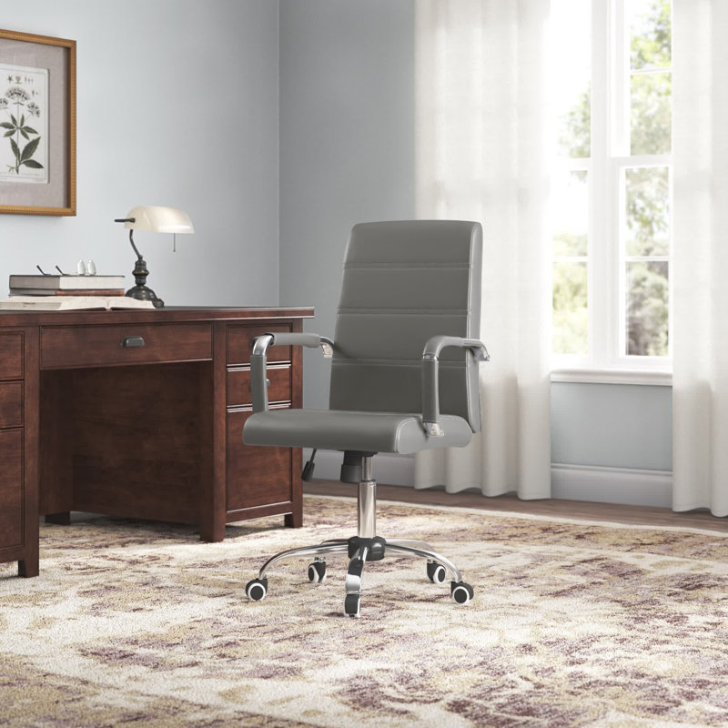 Chaise de travail Yemina, gris
