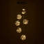 6 - Light Stainless Steel Chandelier Pendant