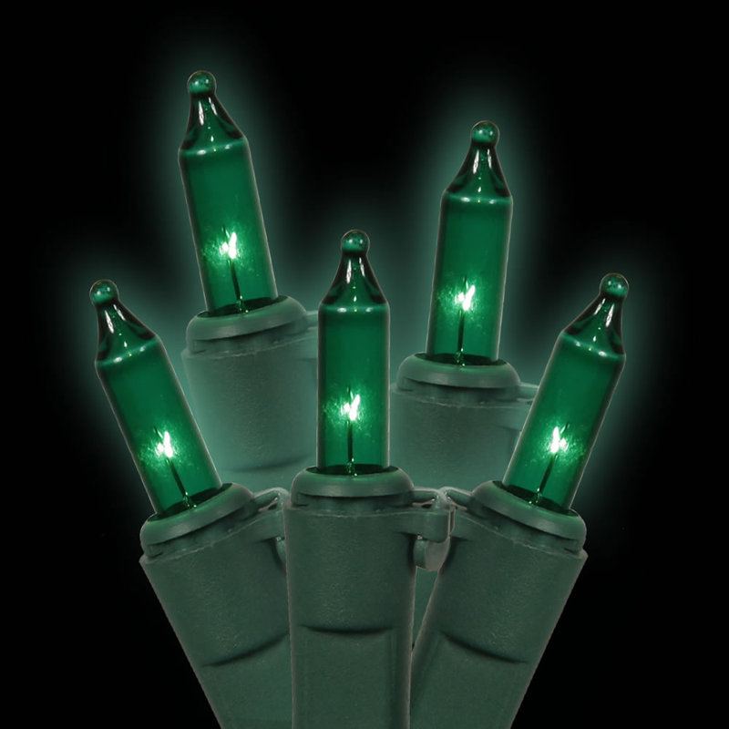 Mini lumières de Noël, Vert