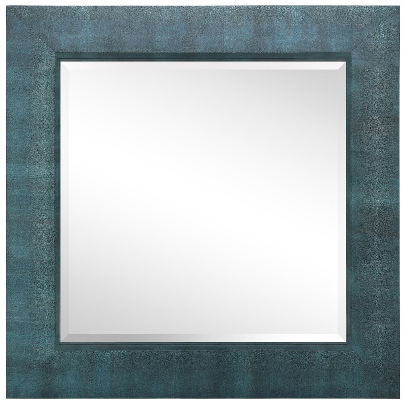Miroir d'appoint Torbert, Noir / Bleu
