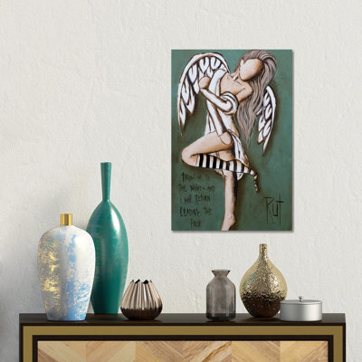 «Throw Me To The Wolves» - Giclée sur toile tendue avec châssis