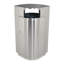 Poubelle en acier inoxydable 40 gallons Leafview