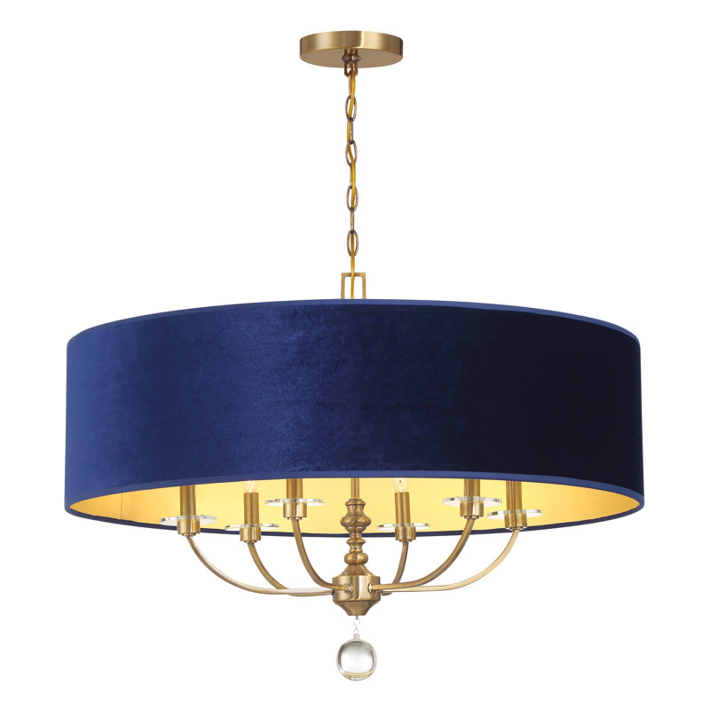 Rosdorf Park Lehuanani - 6Lt Pendant In Oxidized Aged Brass Finish