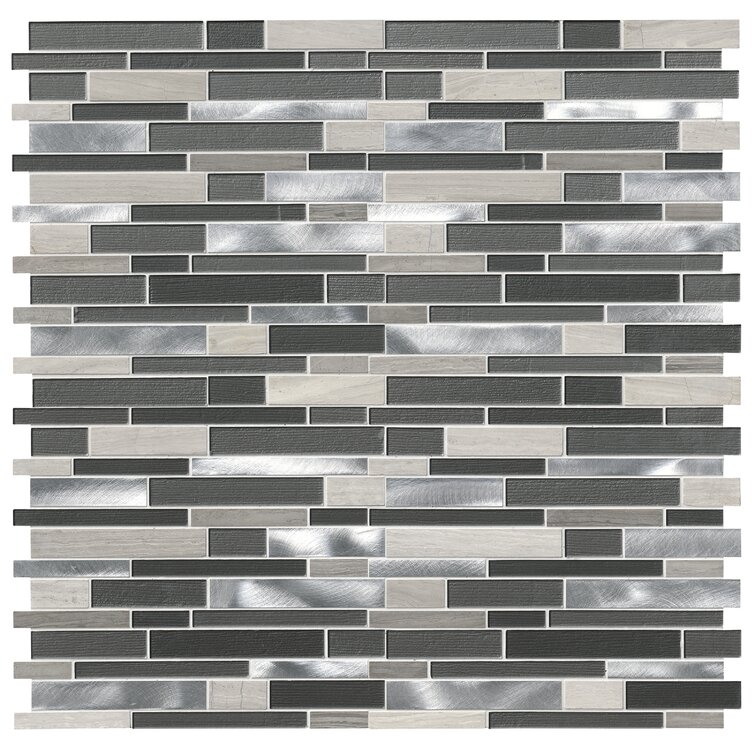 Silver Canvas Interlocking Tile - MSI Backsplash Tile
