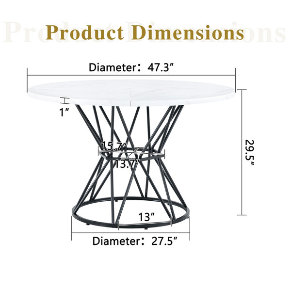 Dimensions du produit