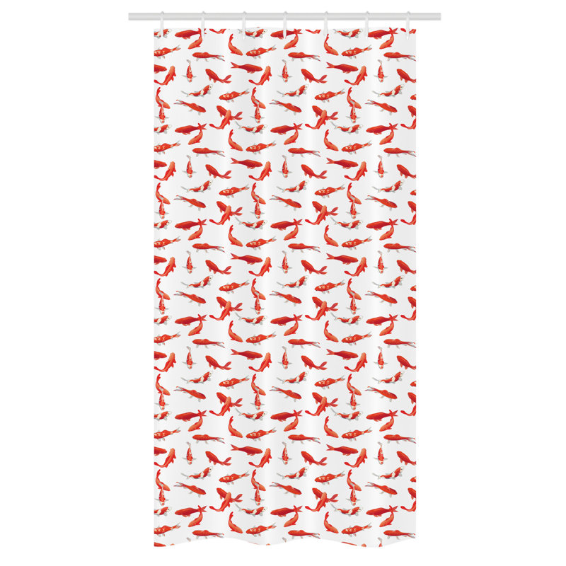 Sohara Shower Curtain with Hooks Included, 72" H x 36" W