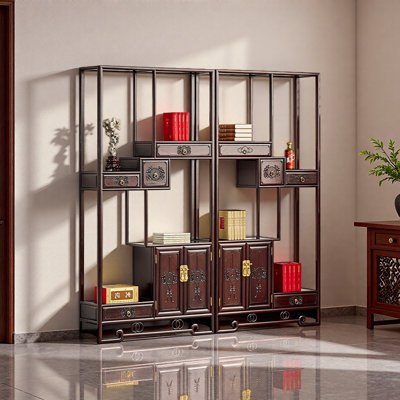 New Chinese Minimalist Style Bookcase