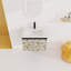 Meuble-lavabo mural flottant 24 po avec lavabo en céramique et armoire à fermeture en douceur, conception peu encombrante