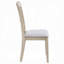 Ensemble repas 7 pièces avec table rectangulaire et 6 chaises d'appoint, gris antique, design contemporain gris, look, sièges