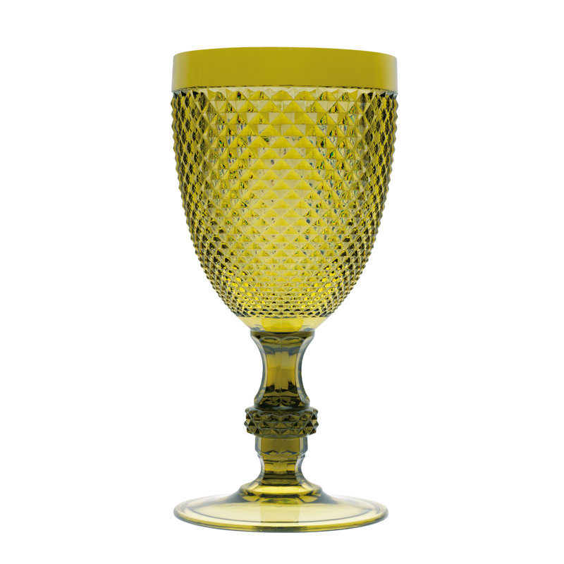 Diamond 390ml Goblet Set, Green