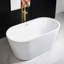 Baignoire de trempage autoportante en acrylique 59 po. X 29,5 po.-94320093-99334606