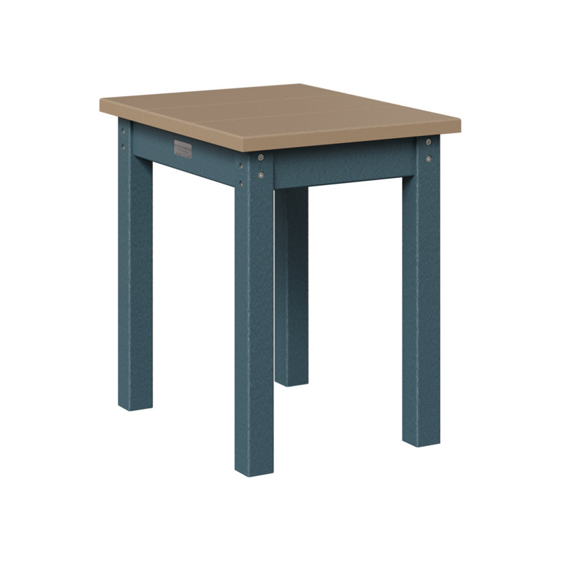 Berlin Gardens Economy End Table, Slate, Weatherwood