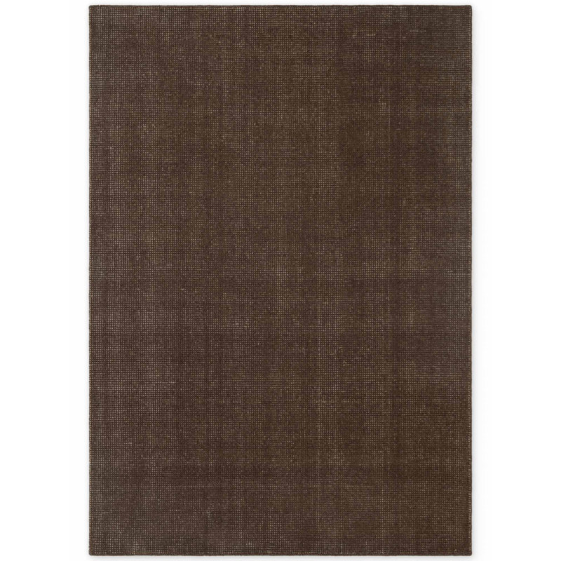 Dewit Wool Hand Woven Area Rug, Brown, Rectangle 200 x 300 cm