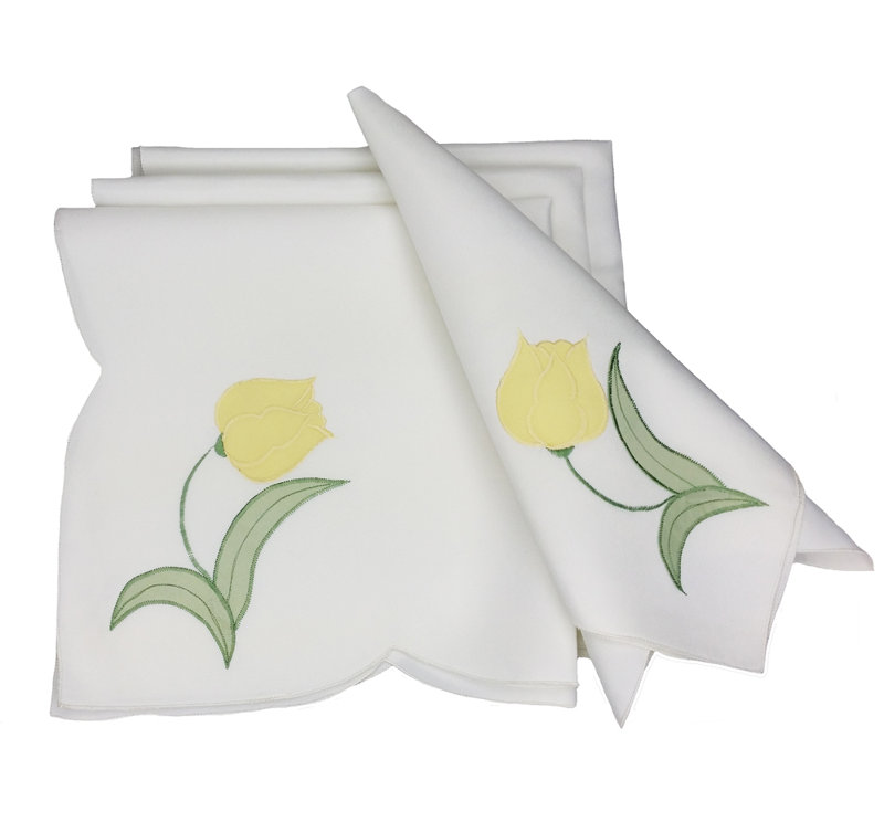Spring Tulip Polyester