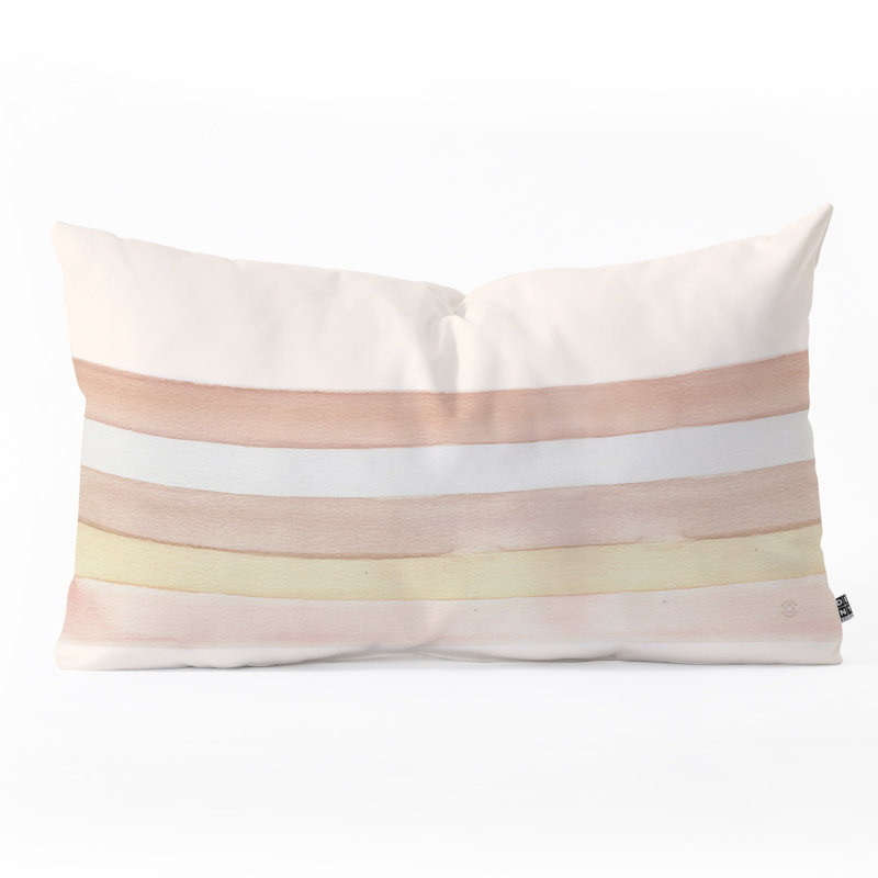 Coussin lombaire à rayures wonder forest