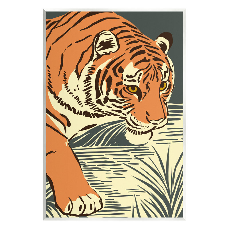 Art mural Stupell Industries par Ji Li-au-869, L 13 po x H 19 po x P 0,5 po