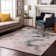 Premium Machine Washable Mehara AMF1688 Abstract Rug