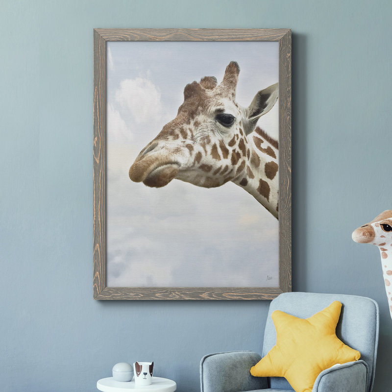 Grumpy - cadre photo, impression sur toile, Encadré gris, H 44 po x l 31 po x P 1 po