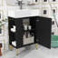 Petit meuble-lavabo avec lavabo simple en céramique-414888834
