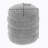 Round Upholstered Velvet Ottoman-651051398-651051401