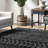Cantin Moroccan Performance Black/White Rug-949157256