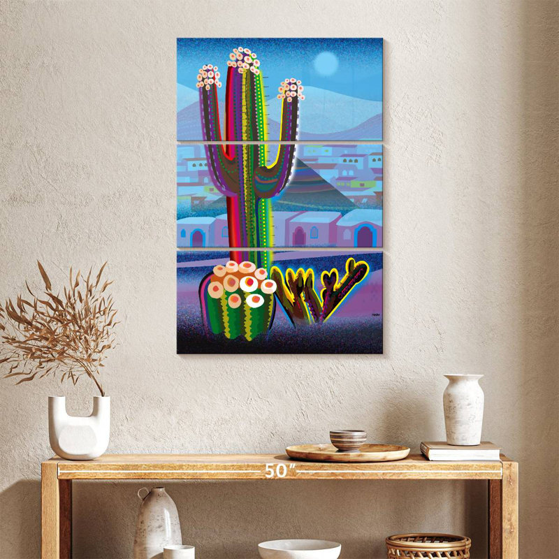 Cactus du désert, H 38 po x l 24 po