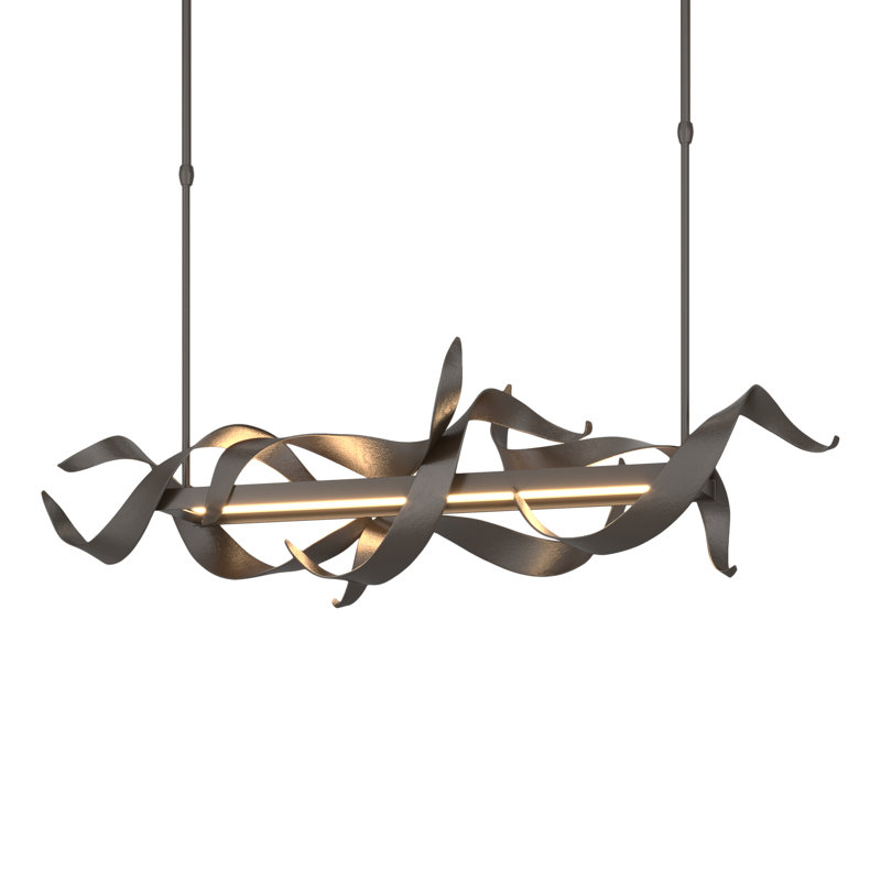 Folio Kitchen Island Linear LED Pendant, Oil Rubbed Bronze