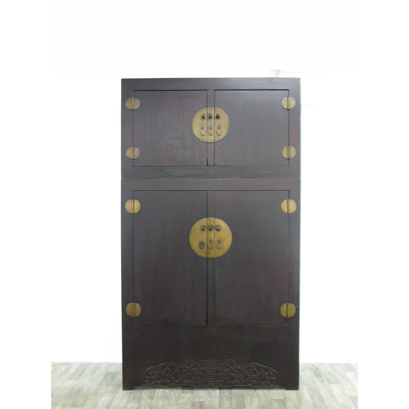 2 - Door Solid Wood Armoire