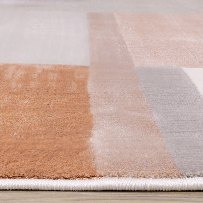 Tapis à motif géométrique Vireo, Rectangle 7 pi 10 po x 10 pi 10 po