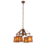 Rustic Lodge 4 - Light Chandelier