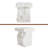 Outdoor Patio Modern MGO Side Table