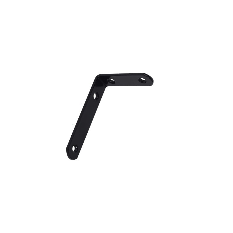 Support pour tringle, (1 tablette) H 1 po x l 8,3 po x P 5,9 po, Noir, noir, noir, noir