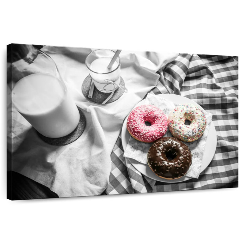 Yarlin Doughnuts, 8" H x 12" W