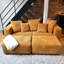 Canapé modulaire convertible avec repose-pieds, canapé-lit, jaune-2062178112
