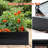 6X3x2 Ft Raised Garden Bed Of Galvanized Metal For Vegetable And Herb Cultivation - Large Capacity, , Safe Design Outdoor Succulent Planting Rust , Stable Structure, Easy To Assemble