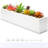 Long Rectangular Planter Box Window Sill Plant Box Metal Water T...