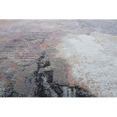 Galleria rust grey rug