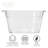Oggi Barware Square Beverage Tub