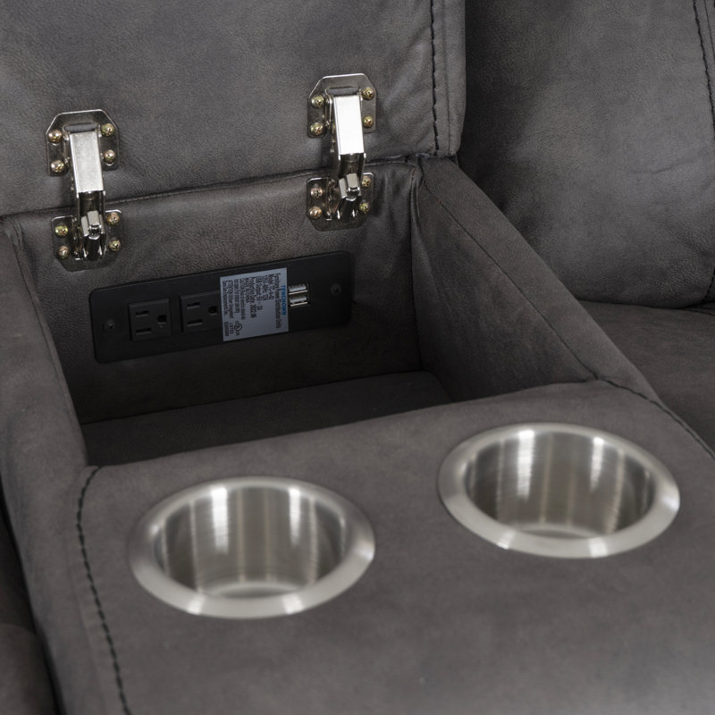Gideon Grey Manual Reclining Sectional