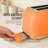 Classic Retro 2-Slice Toaster, Orange-129245583