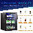 2.5 Cu.ft Beverage Refrigerator, Mini Fridge Holds 20 Bottles, Touch Control, 32-61℉, Quiet <38dB, LED Light